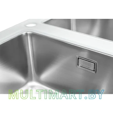 Кухонная мойка ZorG GS 7850-2 (белый) картинка 4